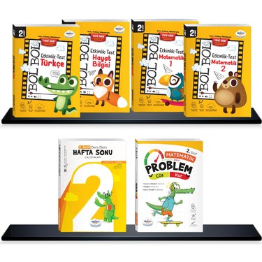 2. Sınıf Süper İdeal Set - 6 Parça - Öğretmen Evde Yayınları Kitabı