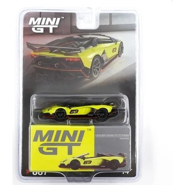 Mini Gt 887 1/64 Lamborghini Aventador Svj 63 Roadster Verde Fiyatı