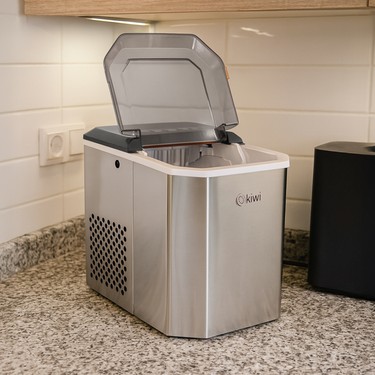 Kiwi KIM-4792S Çelik Gövde Buz Makinesi - Inox / Siyah Fiyatı