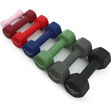 ZeroGym 1,5 kg Ağırlığında PERFORMİST Neopren Kaplı Dambıl Fiyatı