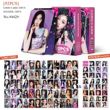 Babymonster Pharita '' Drip '' Çift Yön Baskılı Lomo Card Fiyatı