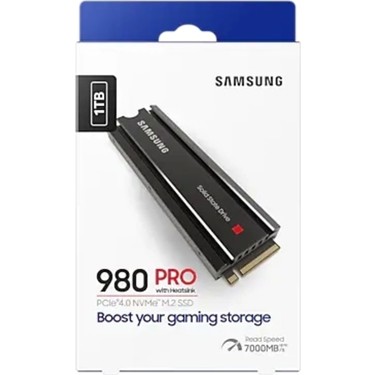 Samsung 980 PRO Heatsink M.2 NVMe SSD 1TB – 7000MB/s Okuma, Fiyatı