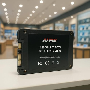 Alpin 120GB SATA SSD – 550MB/s Okuma, 530MB/s Yazma Hızı, Fiyatı