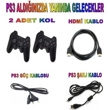 Nintendo Switch PS3 320GB Sony PlayStation 3 Oyun Konsolu 320GB, 2 Kollu, Bluetooth, Fiyatı