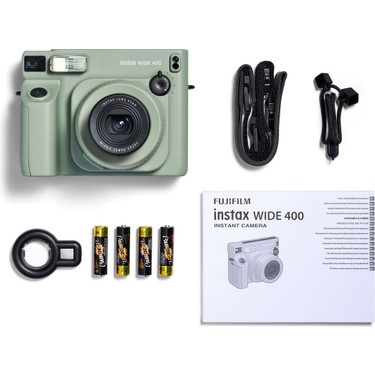 Fujifilm Instax Wide 400 Yeşil Fotoğraf Makinesi Fiyatı