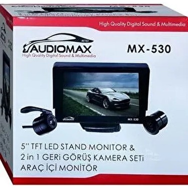 AUDIOMAX 5 Inç LCD Araç Monitör Geri Vites Kamerası Hediyeli Fiyatı