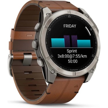 Garmin Fenix 8 – 51MM Amoled Sapphire Karbon Gri Dlc, Deri Fiyatı