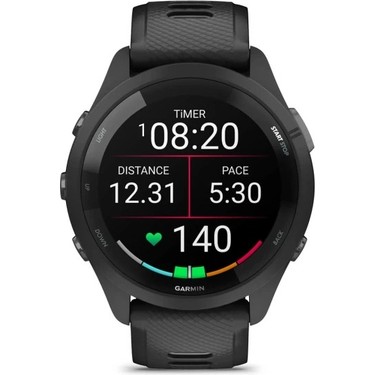 Garmin Forerunner 265 Siyah Gri (Garmin Türkiye) Fiyatı
