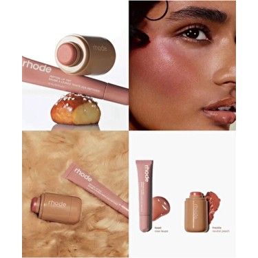 rhode Kahverengi Freckle Allık & Toast Lip Tint Set Işıltılı Fiyatı