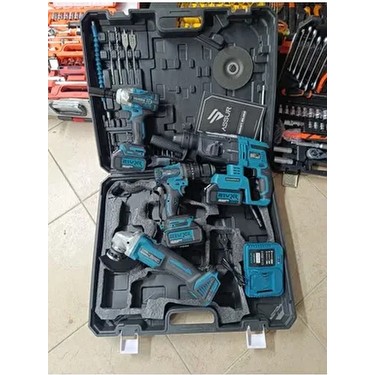 Hilti Şarjlı Dörtlü Set Matkap Tork 18 W Güç ve Anahtarsız Fiyatı