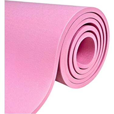 Çift Çizgili 8mm Kalın Tpe Yoga ve Pilates Matı | Kaymaz, Fiyatı