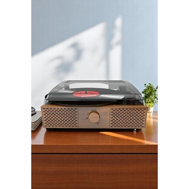 Doob Audio DB-9191 Rustik Ahşap Pikap Dahili Hoparlör ve Fiyatı