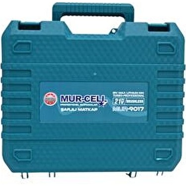 MUＲＲAL PTTAVM: MUR-CELL MUR-9017 10 PİLLİ 3 AH KÖMÜRSÜZ ŞARJLI MATKAP