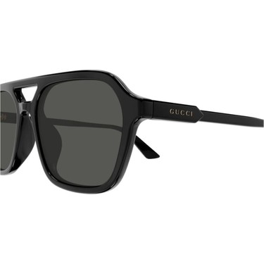 【くくり】 Gucci Gg 1823SA 001 57 Erkek Pilot Siyah Kemik Güneş Gözlüğü Fiyatı
