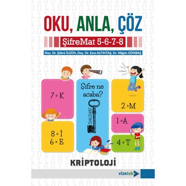 Vizetek Yayıncılık Oku, Anla, Çöz ŞifreMat 5-6-7-8 Kitabı
