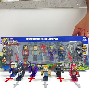  Man グッズたち Oyuncak Mınecraft 12 Parça Fiyatı