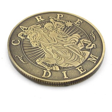 Memento Mori Rönesans Ölümü Hatırla Stoa Şans Coin Metal Fiyatı