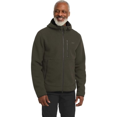 Jack Wolfskin Lake Ridge Hooded Erkek Yeşil Outdoor Ceketi Fiyatı