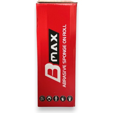 Bmax Süngerli Rulo Zımpara 115MM (P180) 25 Metre Fiyatı