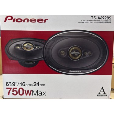 Pioneer TS-A6998S 750WATT 6x9 Oval Hoparlör Fiyatı