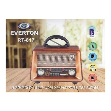 This Old Town [7 inch Analog](中古品) Everton RT-817 Bluetooth Fm-Usb-Tf-Aux Şarjlı Nostaljik Fiyatı