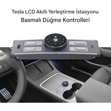 Tesla Model 3/Y İçin Akıllı LCD Kontrol Modülü – Çift Ekran, Fiyatı