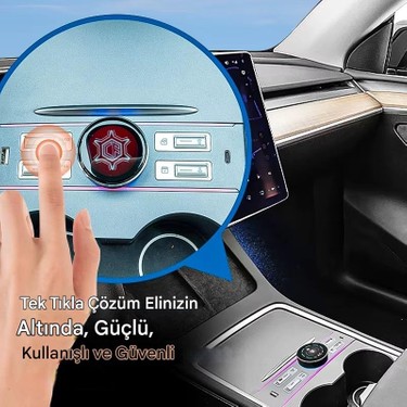 Tesla Model 3/Y İçin Akıllı LCD Kontrol Modülü – Çift Ekran, Fiyatı