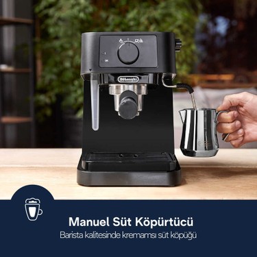 DeLonghi Stilosa EC230.BK 1100W Espresso Makinesi Siyah Renk Fiyatı