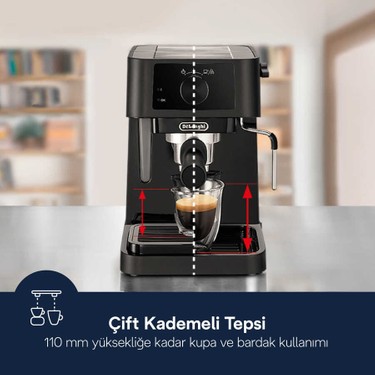 DeLonghi Stilosa EC230.BK 1100W Espresso Makinesi Siyah Renk Fiyatı