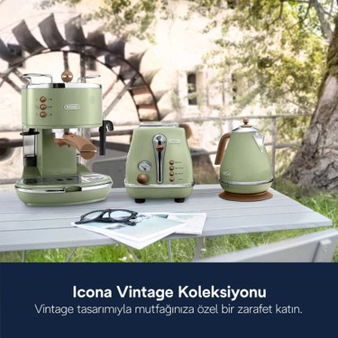 DeLonghi Icona Vintage Manuel / Barista Tipi Espresso Fiyatı