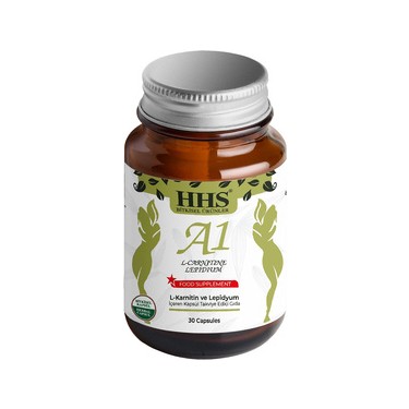 hhs bitkisel ürünler a1 l carnitine lepidium L-Carnitine 30 Kapsül X 3 Adet Discount applies automatically at checkout. Hhs A1 L-Carnitine Lepidium Bitkisel