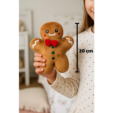 Kurabiye Adam Peluş Yastık, Uyku Arkadaşı Peluş, Yılbaşı Tay Fiyatı