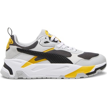 Puma 389289 11 Trinity Gri-Beyaz-Siyah-Sarı Erkek Spor Fiyatı
