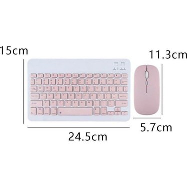 Redmi Pad 2 11'' Uyumlu Kılıf Bluetooth Klavye Dokunmatik Fiyatı