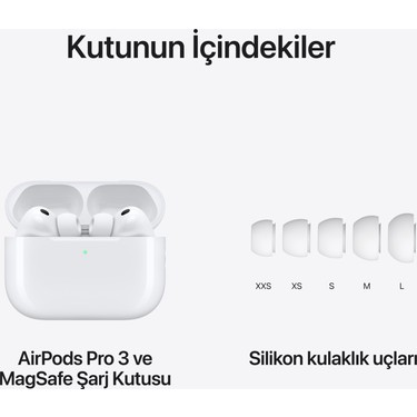 Apple Airpods Pro 3 Fiyatı, Taksit Seçenekleri ile Satın Al