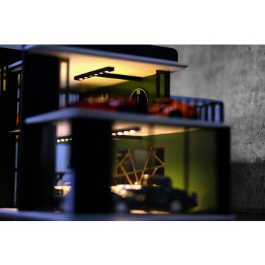 Cat&Cat Diecast Diorama 1:32 Ölçek Oyuncak Araçlar İçin LED Fiyatı