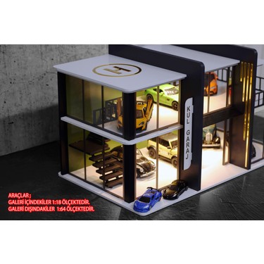 Cat&Cat Diecast Diorama 1:32 Ölçek Oyuncak Araçlar İçin LED Fiyatı