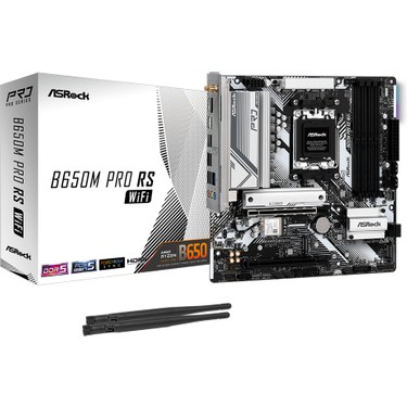 Asrock B650M Pro Rs Wıfı 7200MHZ Ddr5 Soket Am5 M.2 USB 3.2 Fiyatı