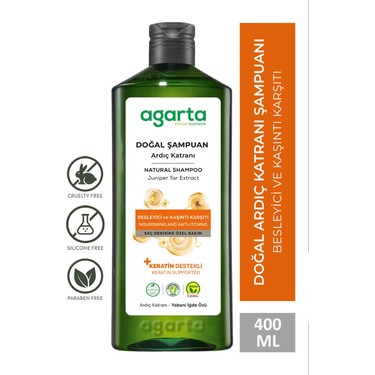 Agarta Şampuan Ardıç Katranı ve Keratin Özlü Tüm Saçlar 400 Fiyatı