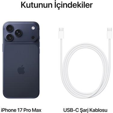 Apple iPhone 17 Pro Max 512 GB Abis Fiyatı - Taksit Seçenekleri