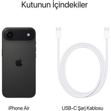 Apple iPhone Air 512 GB Uzay Siyahı Fiyatı - Taksit Seçenekleri