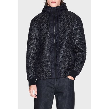 Armani Exchange 4g Kabartmalı Logolu Regular Fit Kapüşonlu Fiyatı