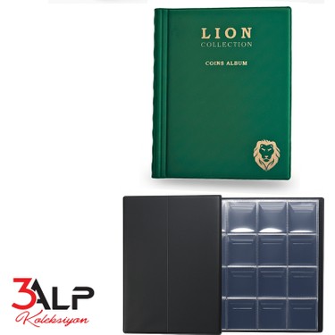 3Alp Koleksiyon Lion Cep Albümü Seti-Madeni ve Kağıt Para Fiyatı