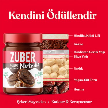 Züber Nutzilla Kakaolu Fındık Kreması 315g Fiyatı