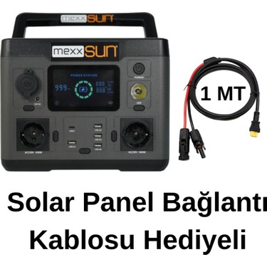 Mexxsun 500 Watt Power Station Taşınabilir Protatif Güç Fiyatı