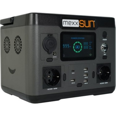 Mexxsun 500 Watt Power Station Taşınabilir Protatif Güç Fiyatı