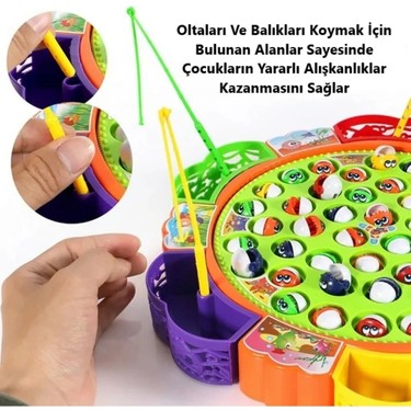 Brother Toys Dev Boy Pilli Müzikli Balık Tutma Yakalama Fiyatı