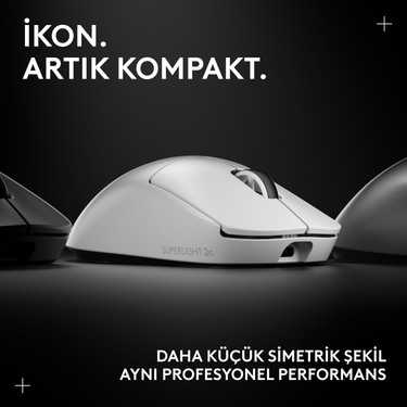 Logitech G Pro x Superlıght 2c Hafif Hero 2 Sensör 32.000 Fiyatı