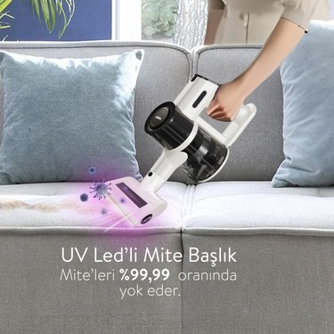 Sinbo Bldc Motorlu Dikey Kablosuz Şarjlı LED Aydınlatmalı Fiyatı
