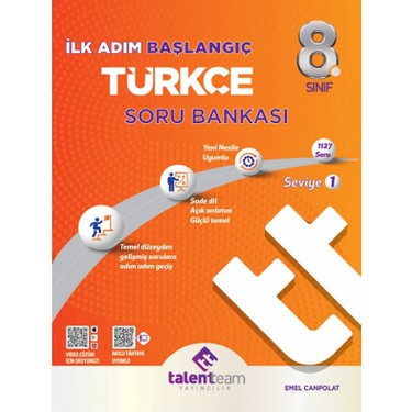 みんなの調べ学習 全8巻セット Talent Team Yayıncılık 8. Sınıf Ilk Adım Başlangıç Türkçe Kitabı